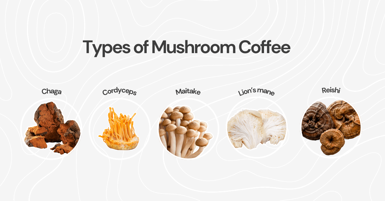 Types of Mushroom Coffee