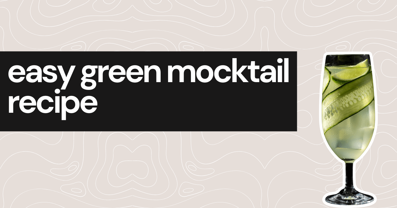 Easy Green Mocktail Recipe