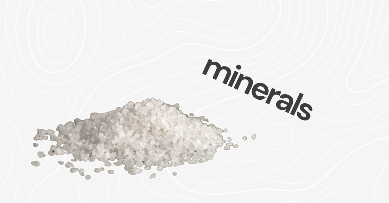 minerals