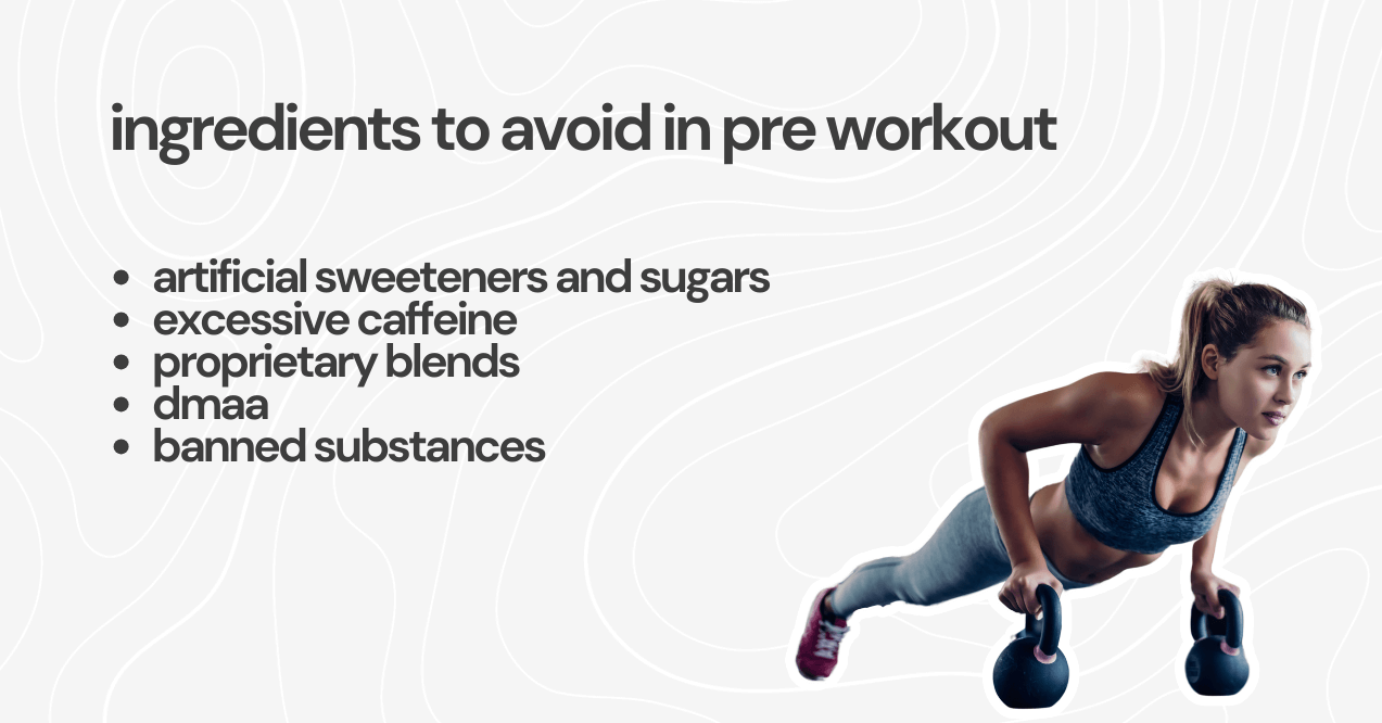 Ingredients To Avoid in Pre Workout