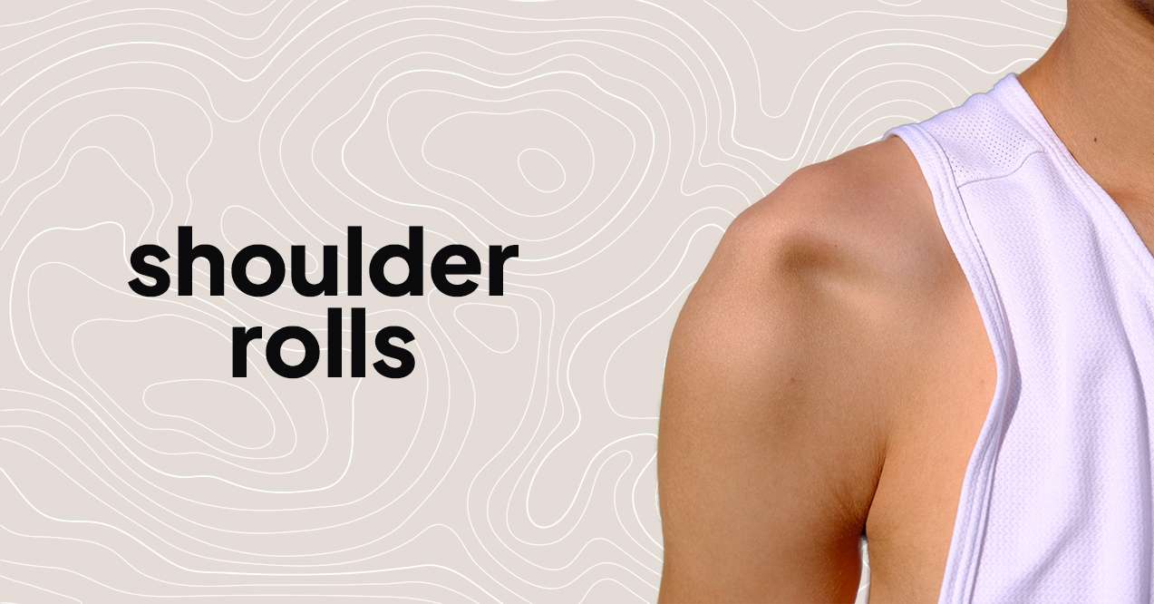 Shoulder Rolls Infographic