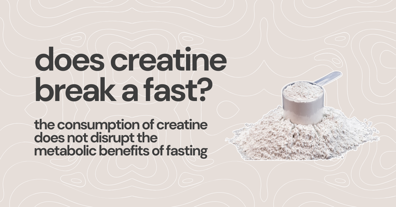 Does Creatine Break a Fast Infographic