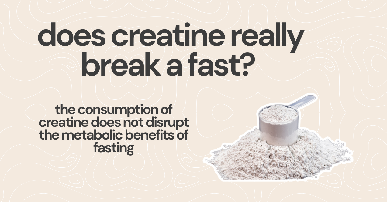 Does Creatine Really Break a Fast Infographic