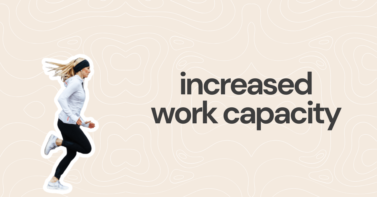 Increased Work Capacity Infographic