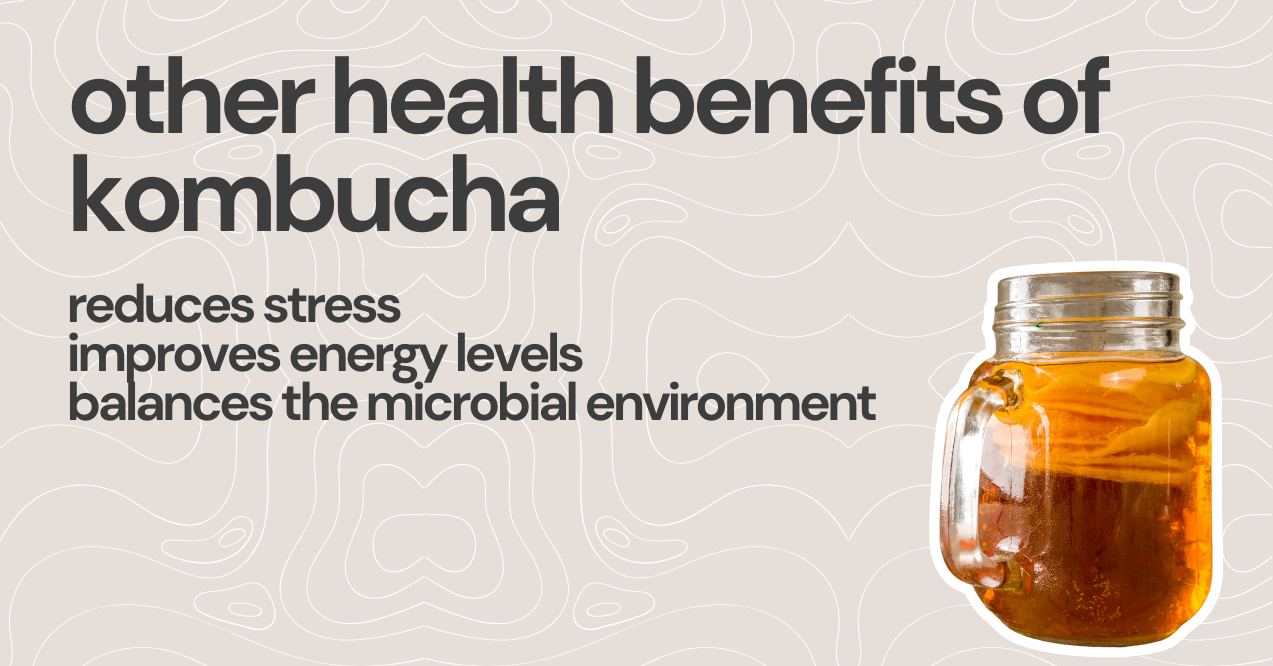help benefits of kombucha