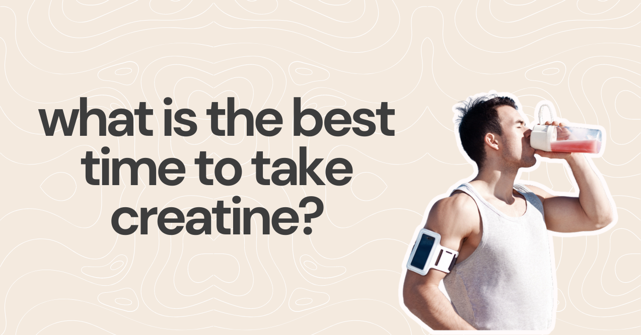 What is the Best Time to Take Creatine Infographic