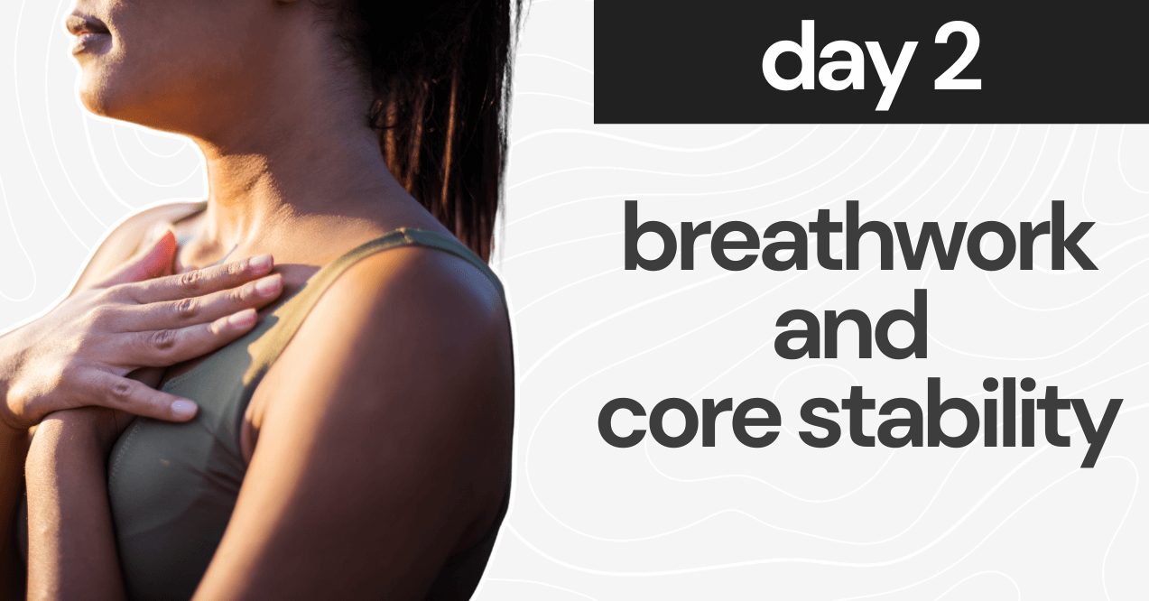 breathwork and core stability