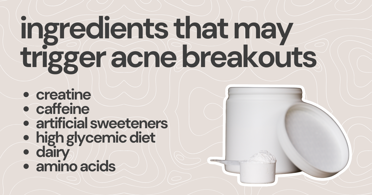 ingredients that trigger acne