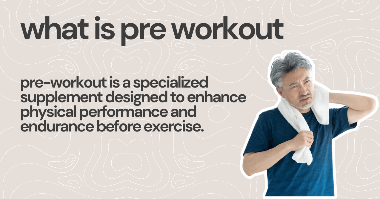 what is pre workout infographic