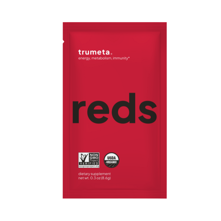 Trumeta reds sachet product image with no background