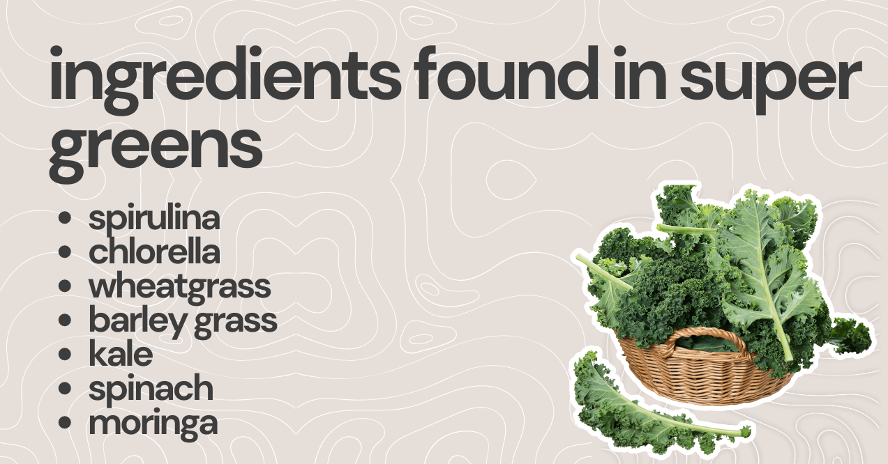 ingredients found in super greens