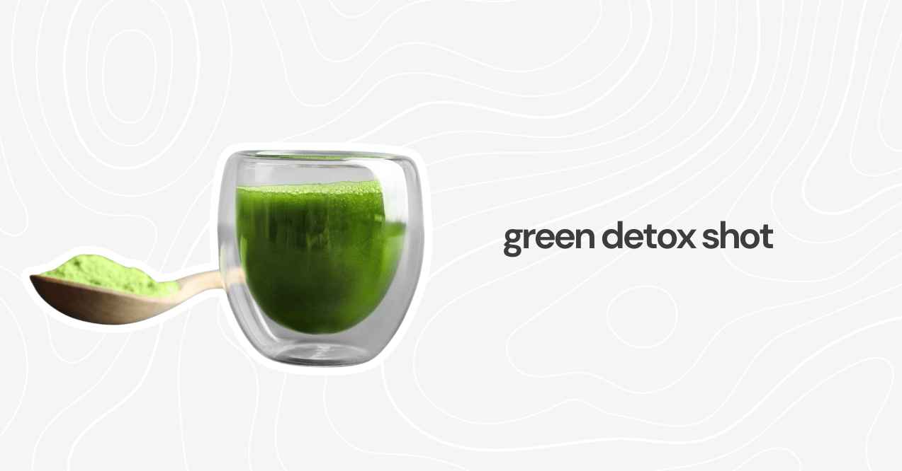 green detox shot