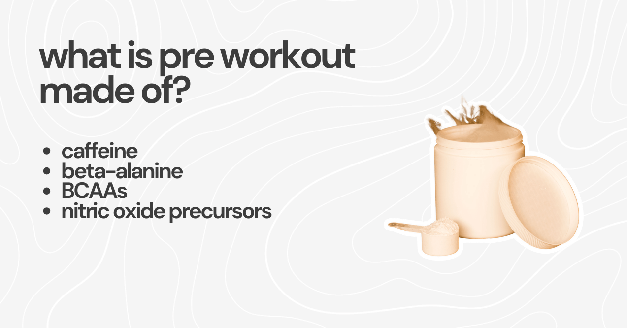 What Is Pre Workout Made Of?