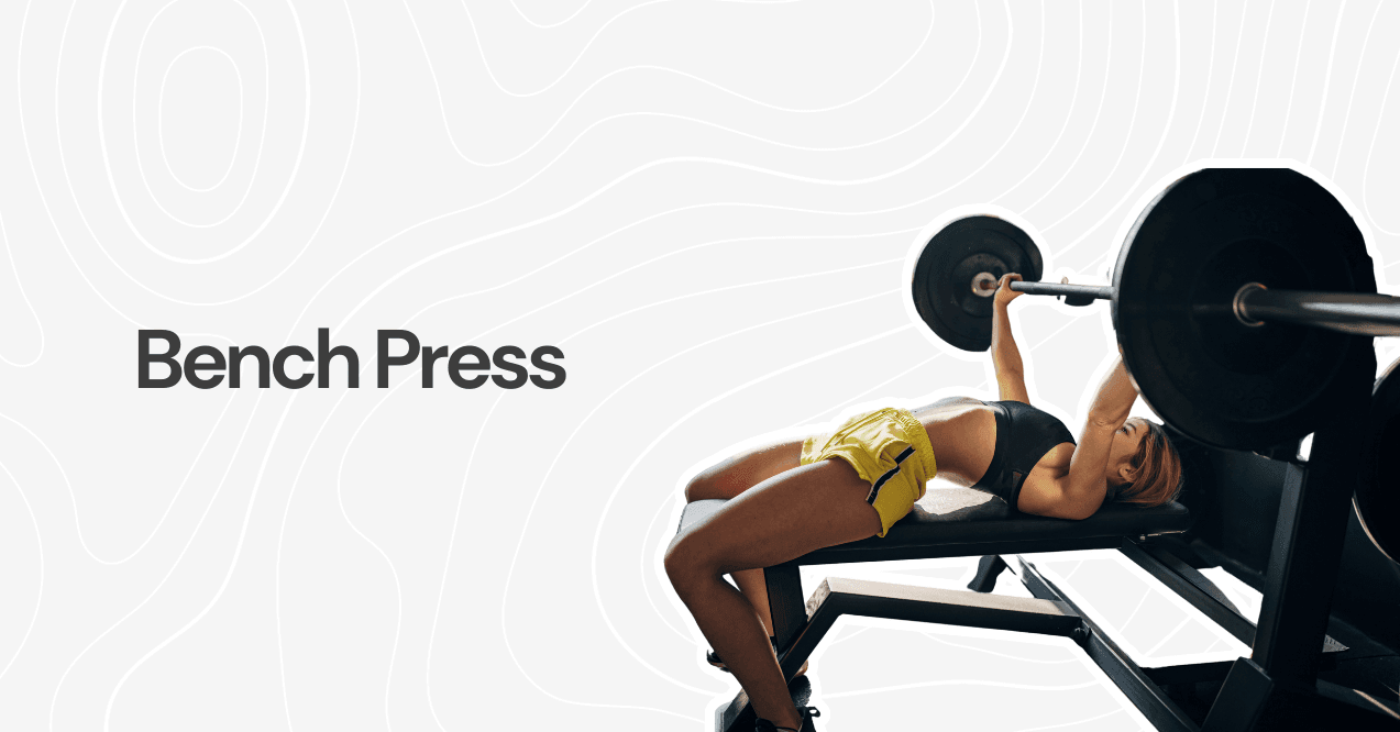 Woman doing Bench Press