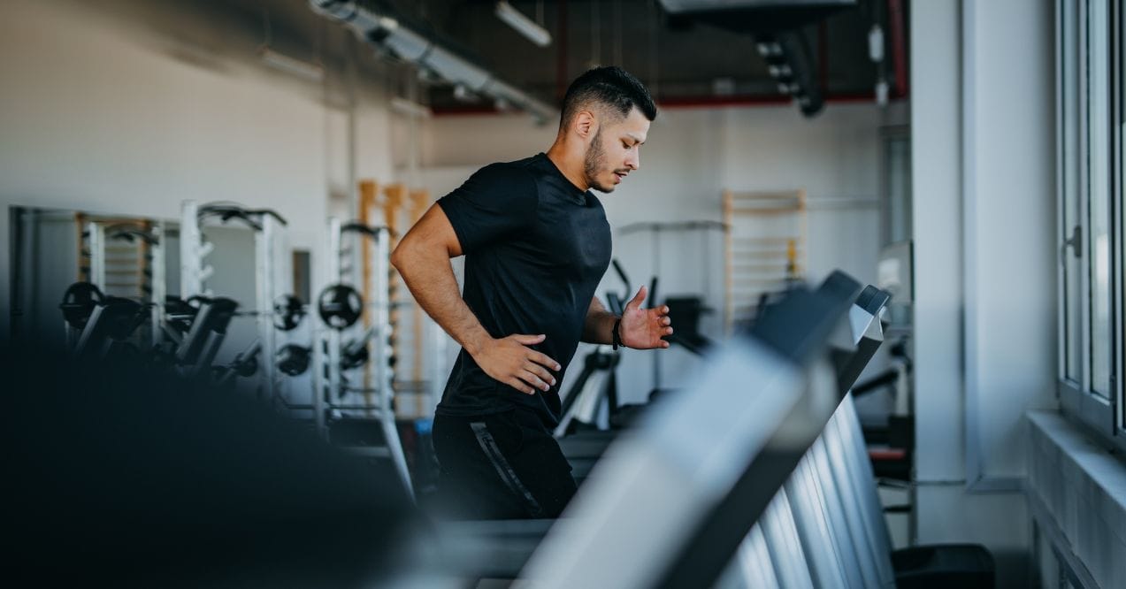 HIIT training treadmill workout for maximum fat burn