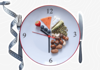 clock symbolizing fasting